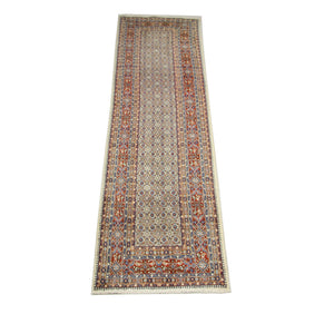 Alfombra de pasillo Alfombra persa - Keshan - 299 x 78 cm - azul