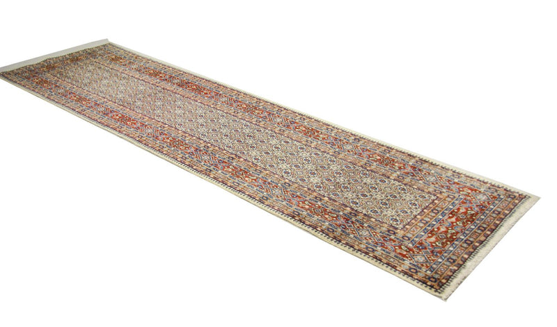 Alfombra de pasillo Alfombra persa - Keshan - 299 x 78 cm - azul