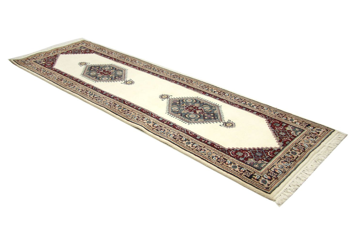 Alfombra de pasillo Alfombra persa - Bidjar - 263 x 77 cm - beige