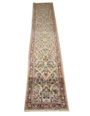 Alfombra de pasillo Alfombra persa - Clásica - 423 x 75 cm - multicolor
