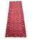 Alfombra de pasillo Alfombra afgana - Bukhara - 278 x 83 cm - rojo