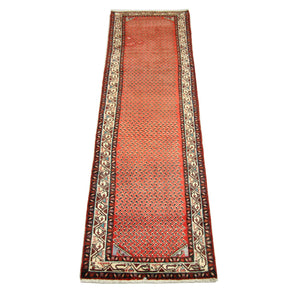 Alfombra de pasillo Alfombra persa - Nómada - 298 x 80 cm - marrón