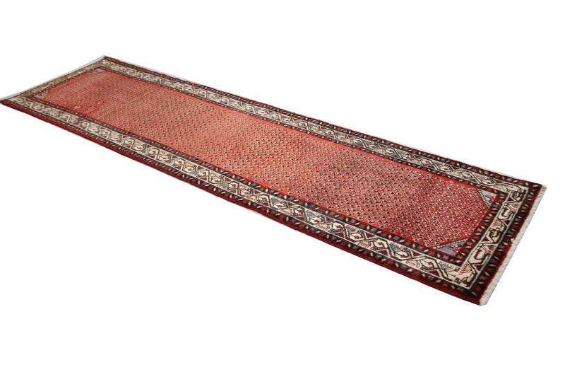 Alfombra de pasillo Alfombra persa - Nómada - 298 x 80 cm - marrón