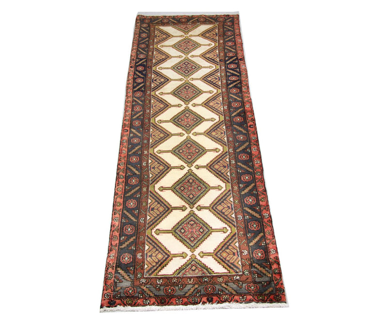 Alfombra de pasillo Alfombra persa - Nómada - 292 x 94 cm - beige