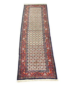 Alfombra de pasillo Alfombra persa - Clásica - 290 x 80 cm - azul