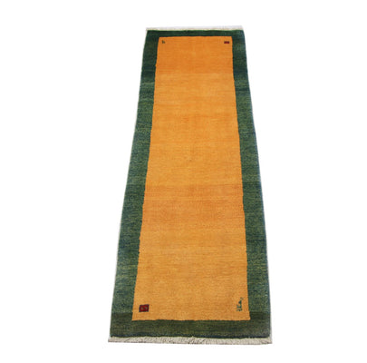 Alfombra de pasillo Alfombra Gabbeh - Persa - 285 x 86 cm - naranja