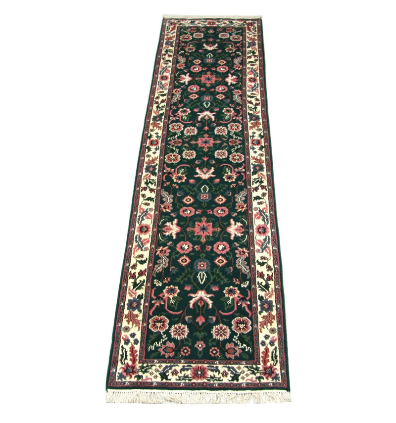 Alfombra de pasillo Alfombra persa - Bidjar - 303 x 78 cm - azul
