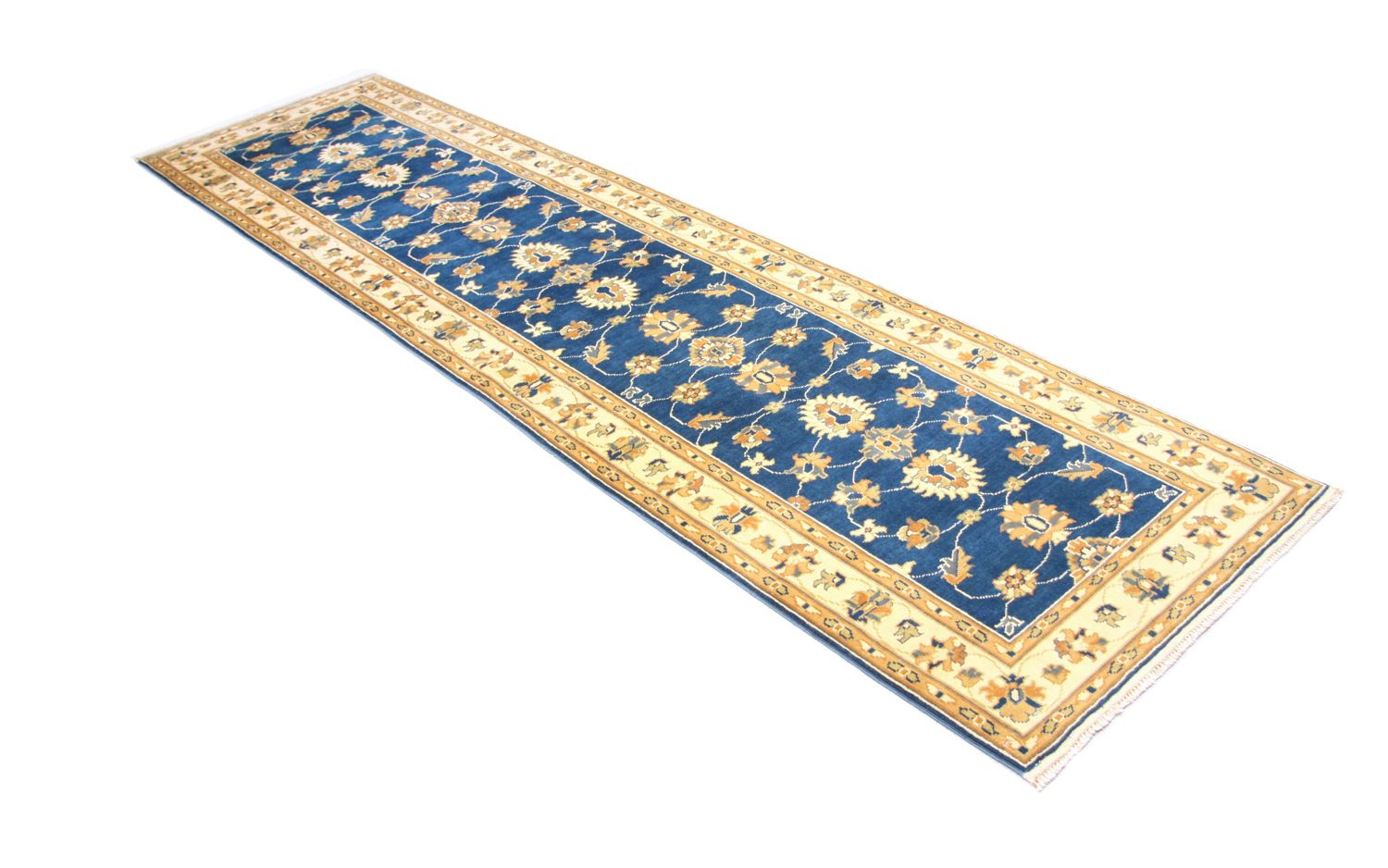 Alfombra de pasillo Alfombra Ziegler - 315 x 78 cm - azul