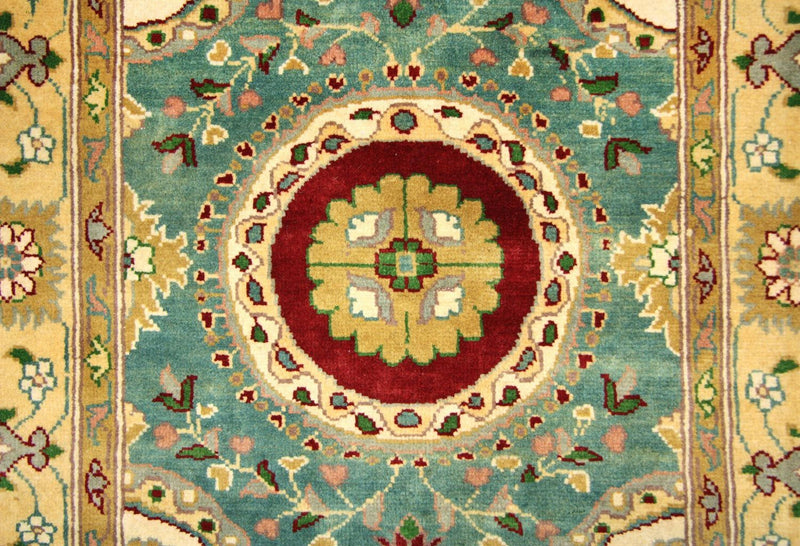Alfombra de pasillo Alfombra Ziegler - 293 x 81 cm - azul