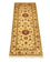 Alfombra de pasillo Alfombra Ziegler - 220 x 76 cm - amarillo