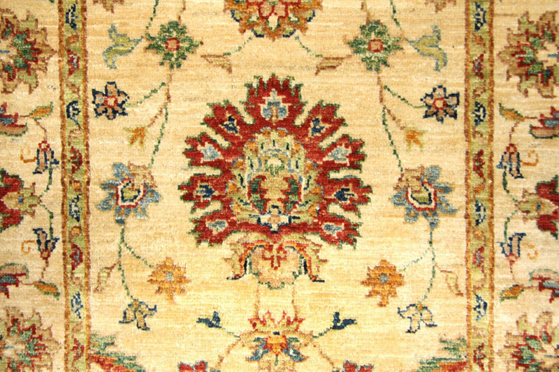 Alfombra de pasillo Alfombra Ziegler - 220 x 76 cm - amarillo