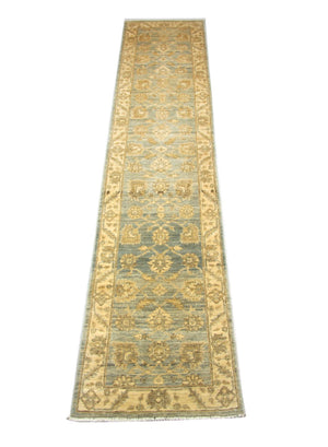 Alfombra de pasillo Alfombra Ziegler - 352 x 70 cm - azul