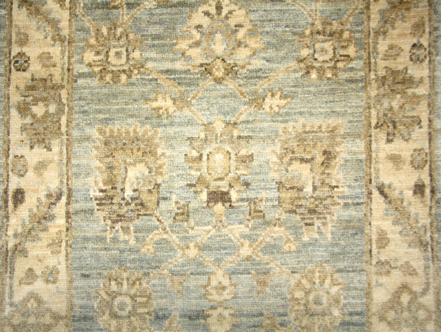 Alfombra de pasillo Alfombra Ziegler - 352 x 70 cm - azul