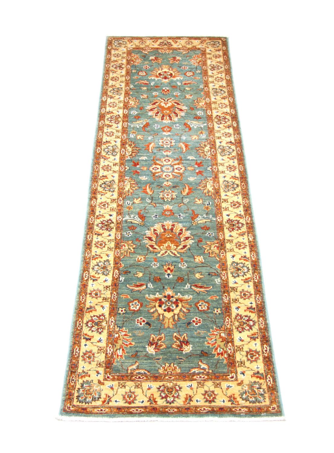 Alfombra de pasillo Alfombra Ziegler - 262 x 71 cm - azul