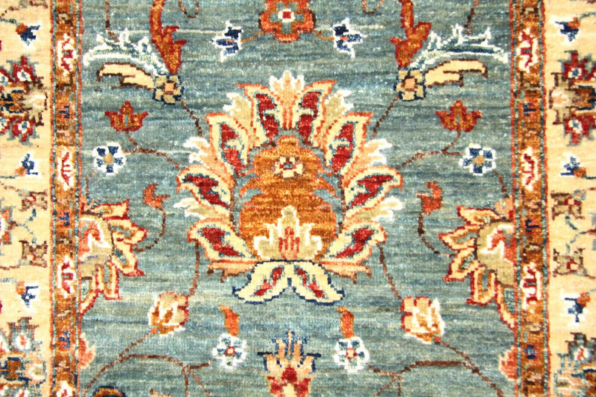 Alfombra de pasillo Alfombra Ziegler - 262 x 71 cm - azul