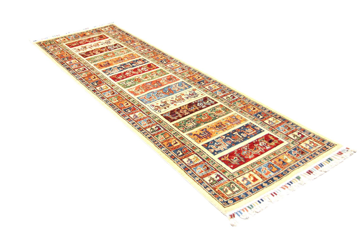 Alfombra de pasillo Alfombra Ziegler - 258 x 82 cm - multicolor