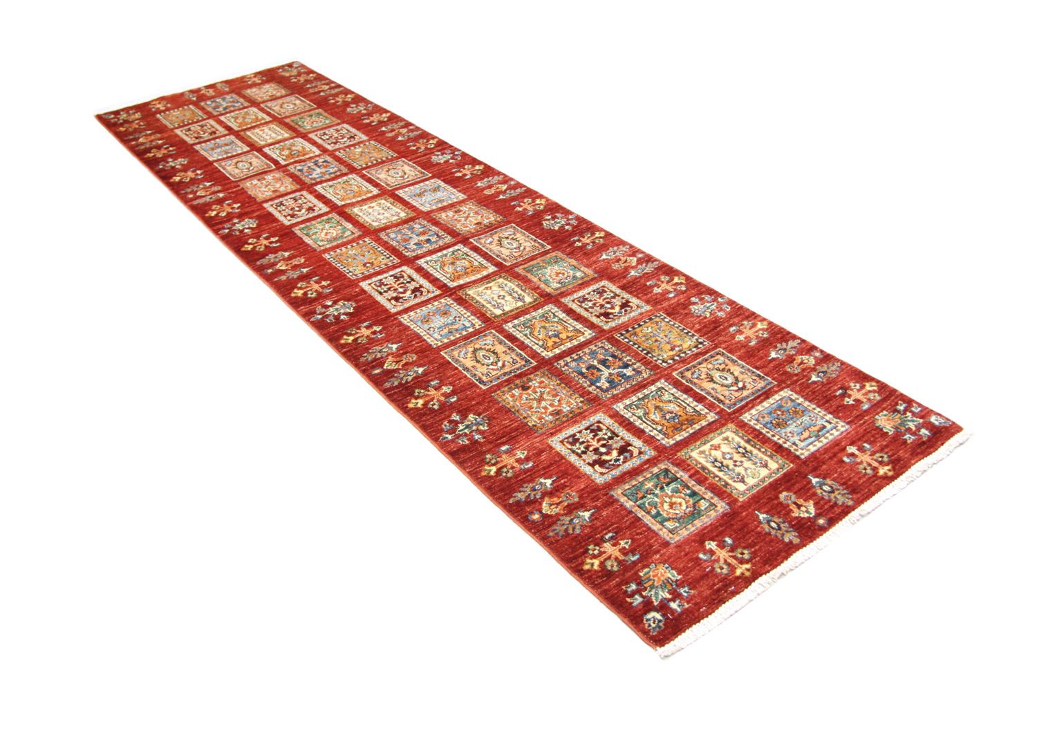Alfombra de pasillo Alfombra Ziegler - 292 x 84 cm - rojo