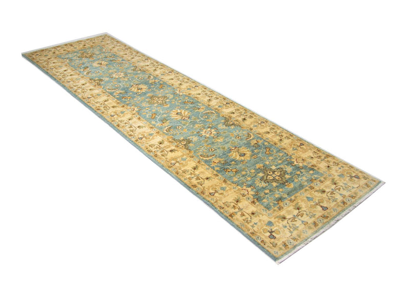 Alfombra de pasillo Alfombra Ziegler - 292 x 84 cm - azul
