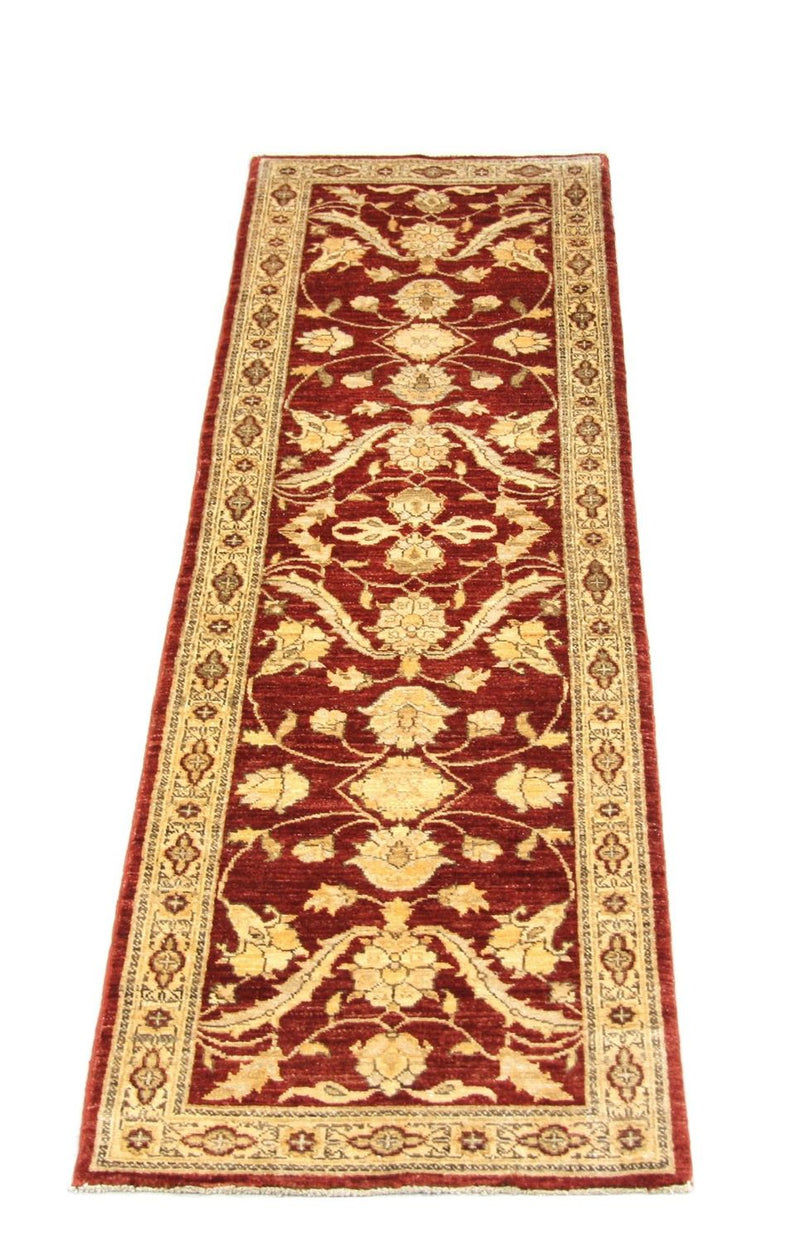 Alfombra de pasillo Alfombra Ziegler - 248 x 76 cm - oro
