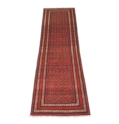 Alfombra de pasillo Alfombra afgana - Bukhara - 339 x 84 cm - rojo