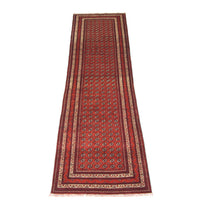 Alfombra de pasillo Alfombra afgana - Bukhara - 339 x 84 cm - rojo