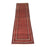 Alfombra de pasillo Alfombra afgana - Bukhara - 339 x 84 cm - rojo