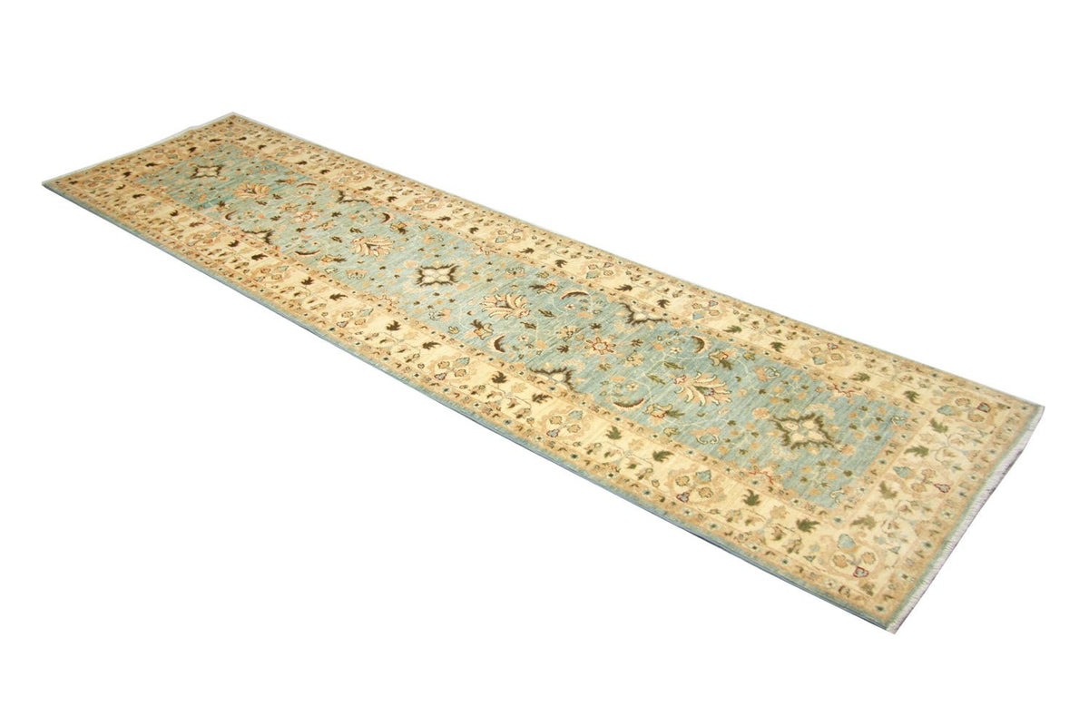 Alfombra de pasillo Alfombra Ziegler - 312 x 84 cm - azul