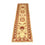 Alfombra de pasillo Alfombra Ziegler - 320 x 79 cm - beige