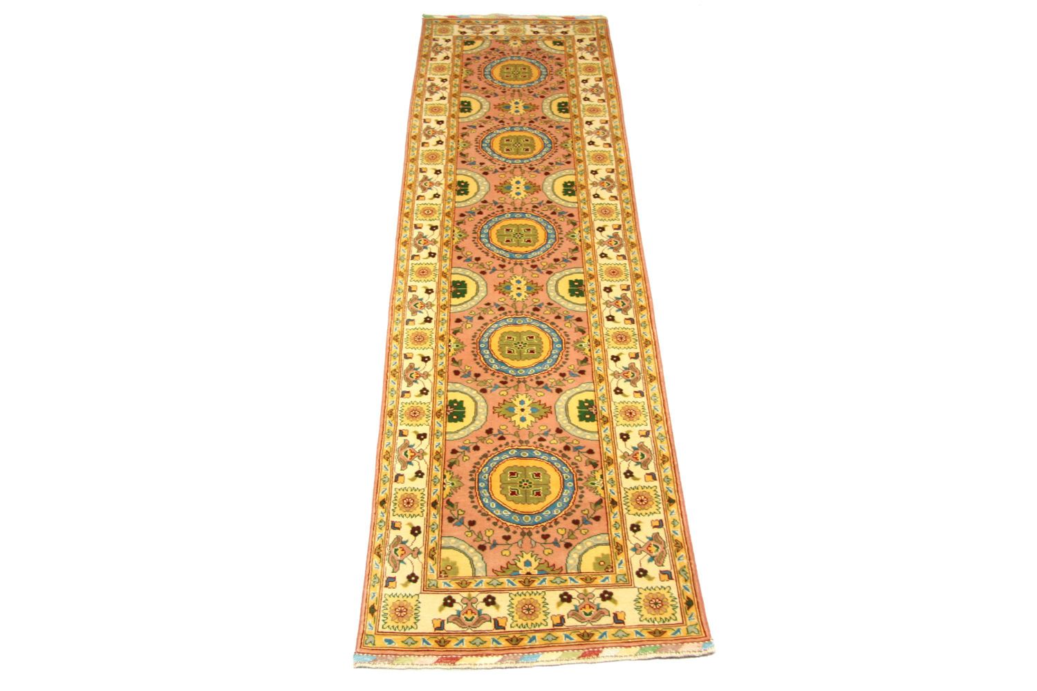 Alfombra de pasillo Alfombra Ziegler - 309 x 82 cm - multicolor