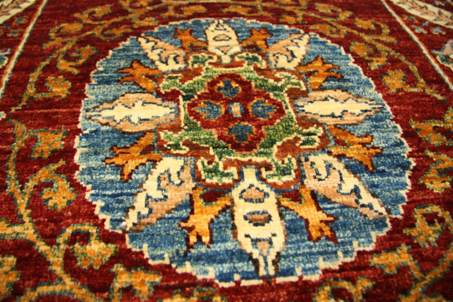 Alfombra de pasillo Alfombra Ziegler - 307 x 78 cm - rojo