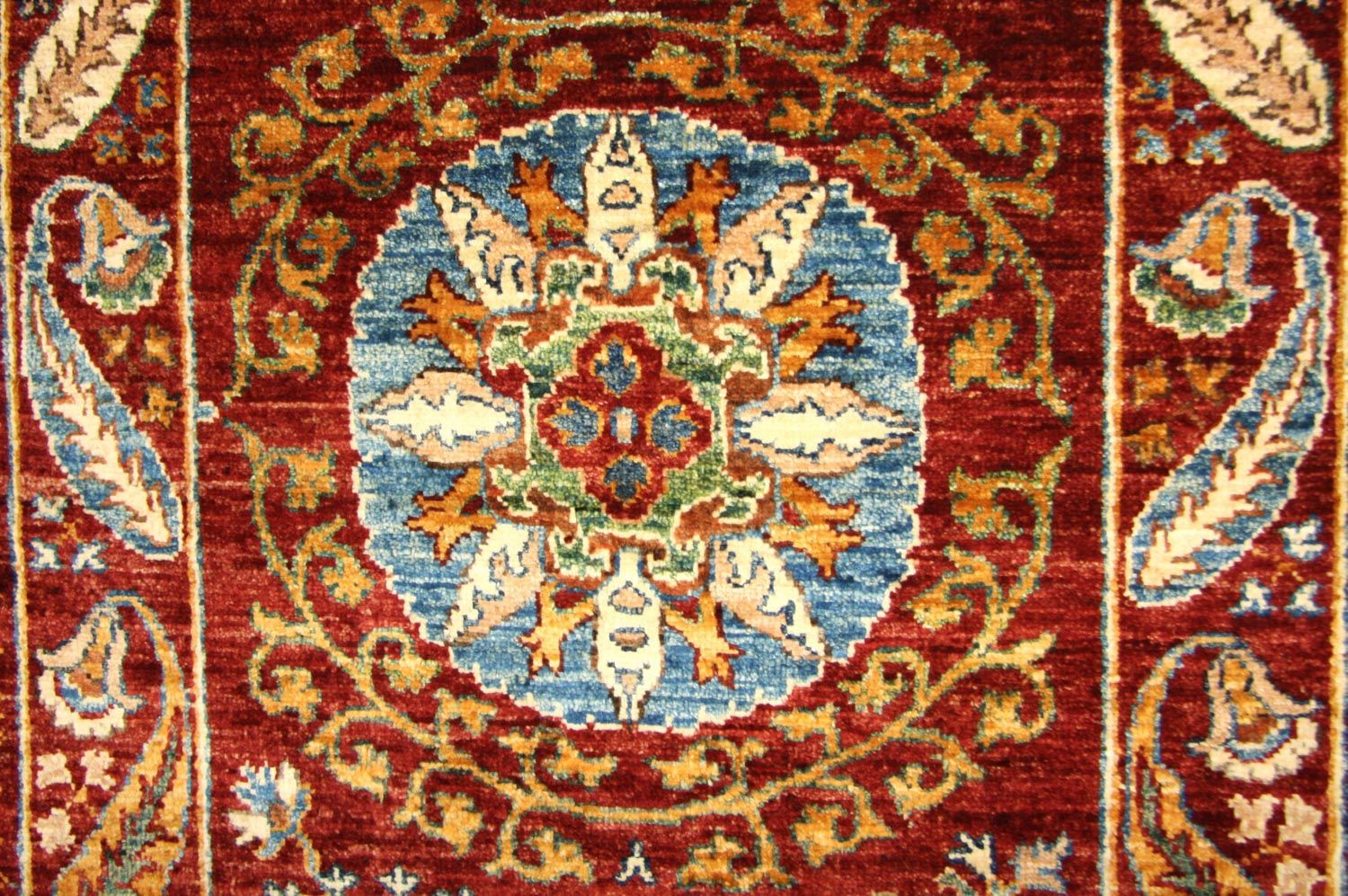 Alfombra de pasillo Alfombra Ziegler - 307 x 78 cm - rojo