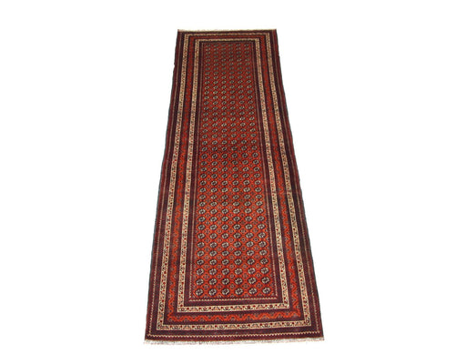 Alfombra de pasillo Alfombra afgana - Bukhara - 290 x 89 cm - rojo