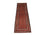 Alfombra de pasillo Alfombra afgana - Bukhara - 290 x 89 cm - rojo