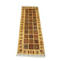Alfombra de pasillo Alfombra Ziegler - 248 x 81 cm - oro