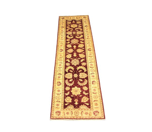 Alfombra de pasillo Alfombra Ziegler - 291 x 80 cm - rojo