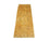Alfombra de pasillo Alfombra Ziegler - 276 x 88 cm - oro