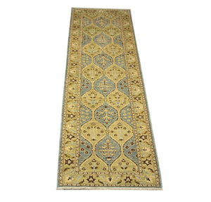 Alfombra de pasillo Alfombra Ziegler - 296 x 89 cm - azul