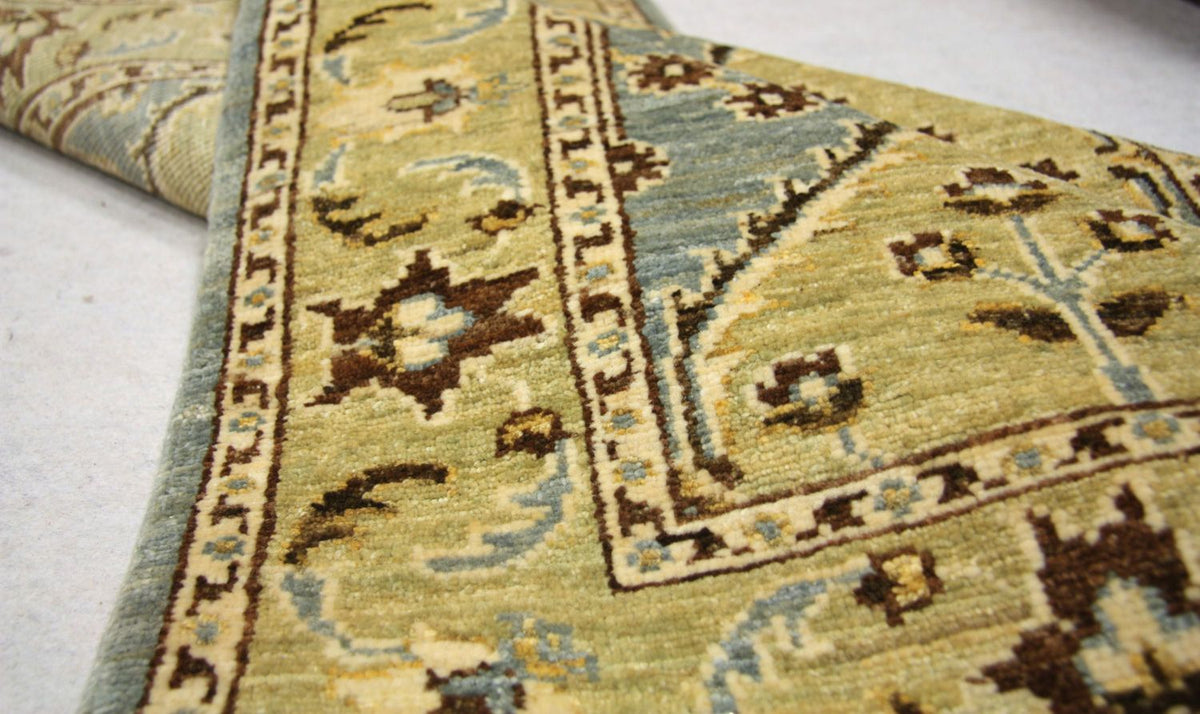 Alfombra de pasillo Alfombra Ziegler - 296 x 89 cm - azul