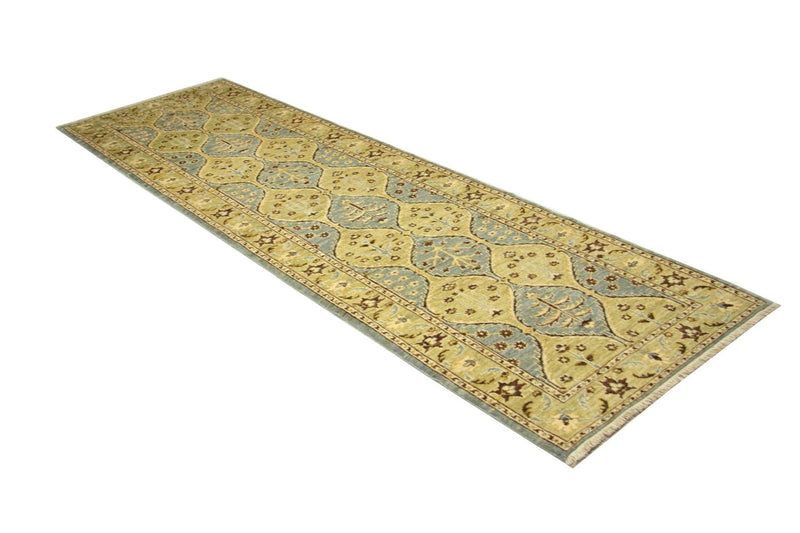 Alfombra de pasillo Alfombra Ziegler - 296 x 89 cm - azul