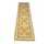 Alfombra de pasillo Alfombra Ziegler - 358 x 89 cm - oro