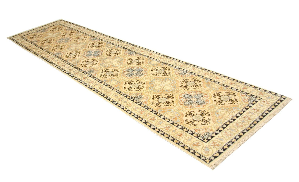 Alfombra de pasillo Alfombra Ziegler - 358 x 89 cm - oro