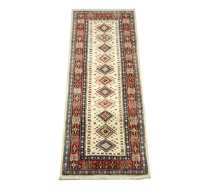 Alfombra de pasillo Alfombra Ziegler - 190 x 61 cm - beige