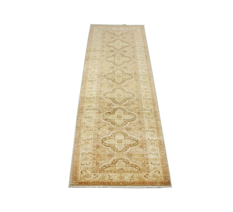 Alfombra de pasillo Alfombra Ziegler - 324 x 97 cm - marrón
