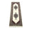 Alfombra de pasillo Alfombra oriental - 247 x 76 cm - beige