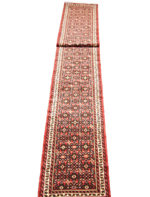 Alfombra de pasillo Alfombra persa - Nómada - 783 x 80 cm - rojo