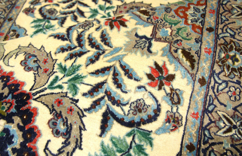Alfombra de pasillo Alfombra Persa - Isfahan - Prima - 305 x 80 cm - beige