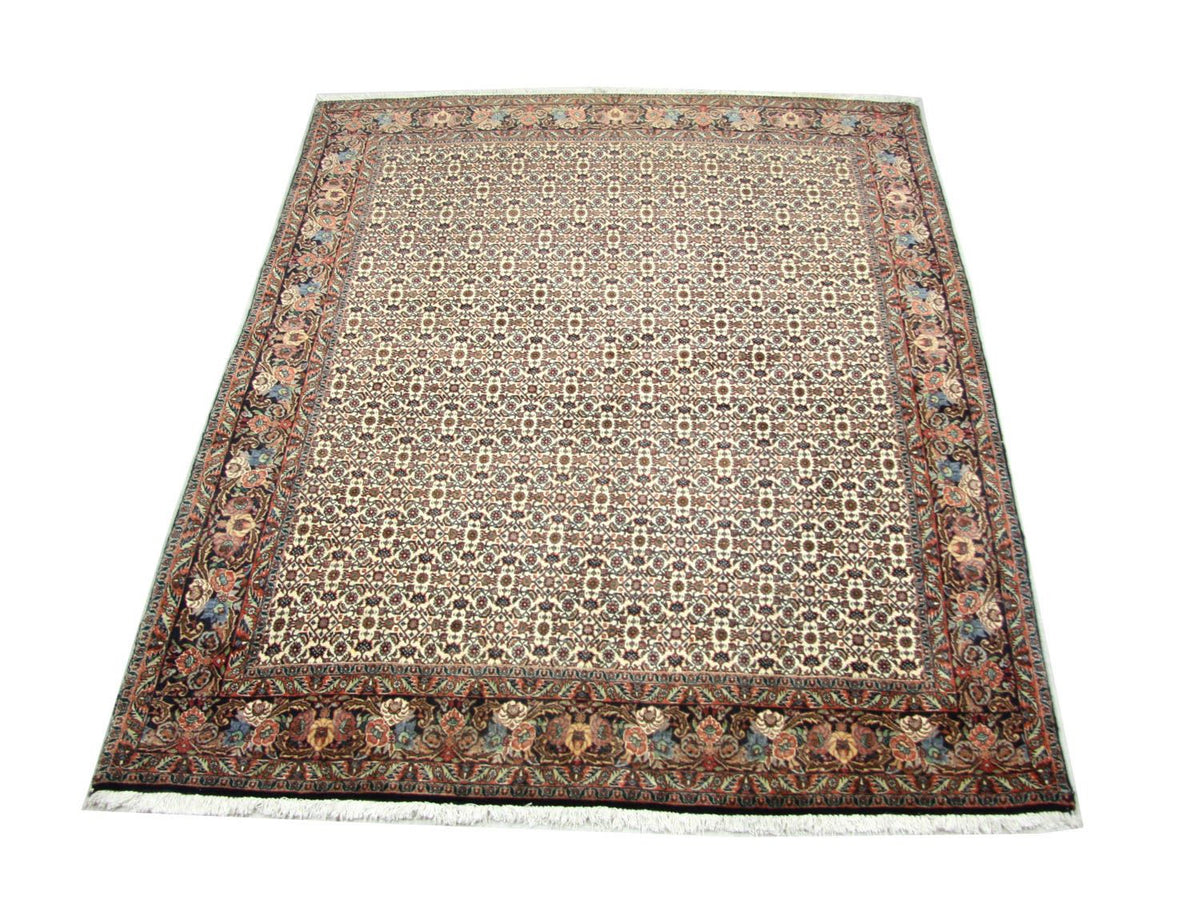 Alfombra persa - Bidjar - 251 x 202 cm - beige