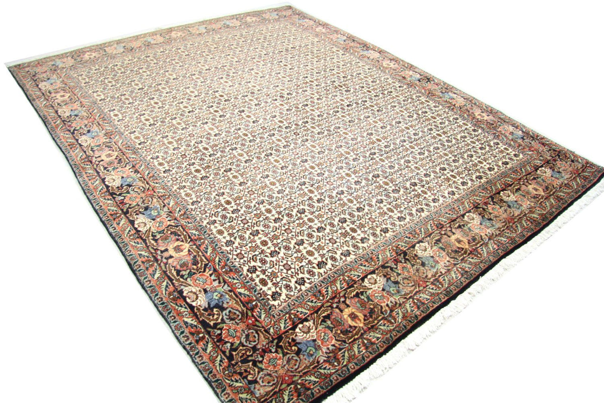Alfombra persa - Bidjar - 251 x 202 cm - beige