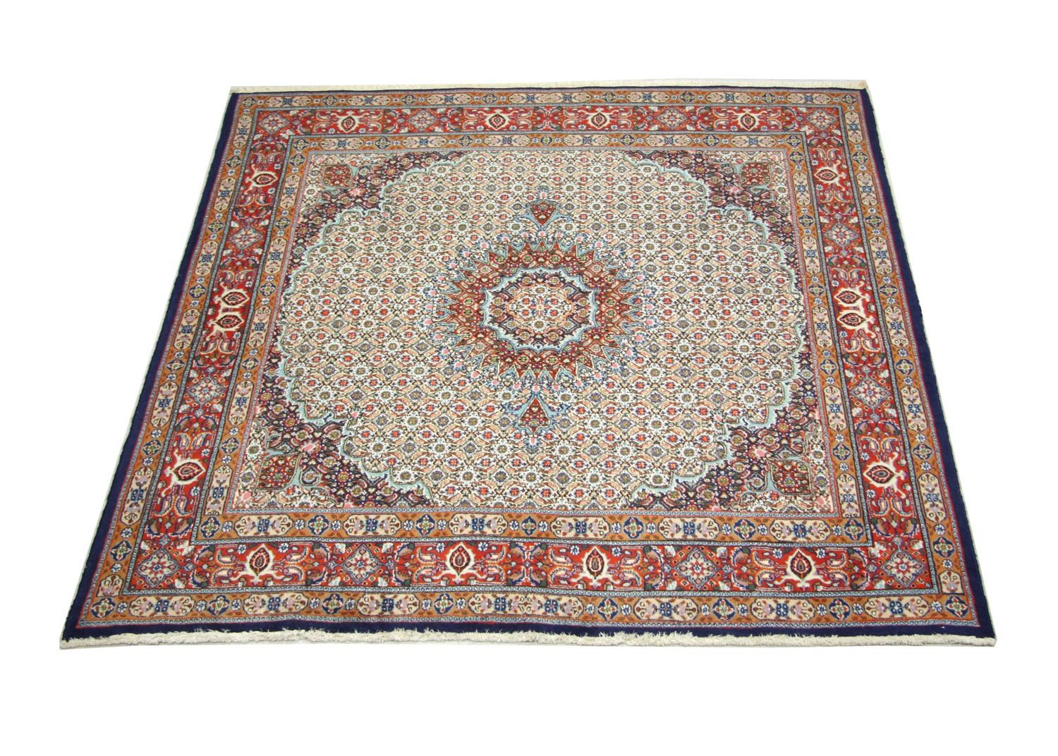 Alfombra persa - Clásica cuadrado  - 195 x 195 cm - beige