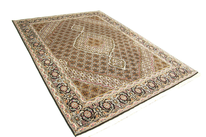 Alfombra persa - Tabriz - 202 x 152 cm - marrón